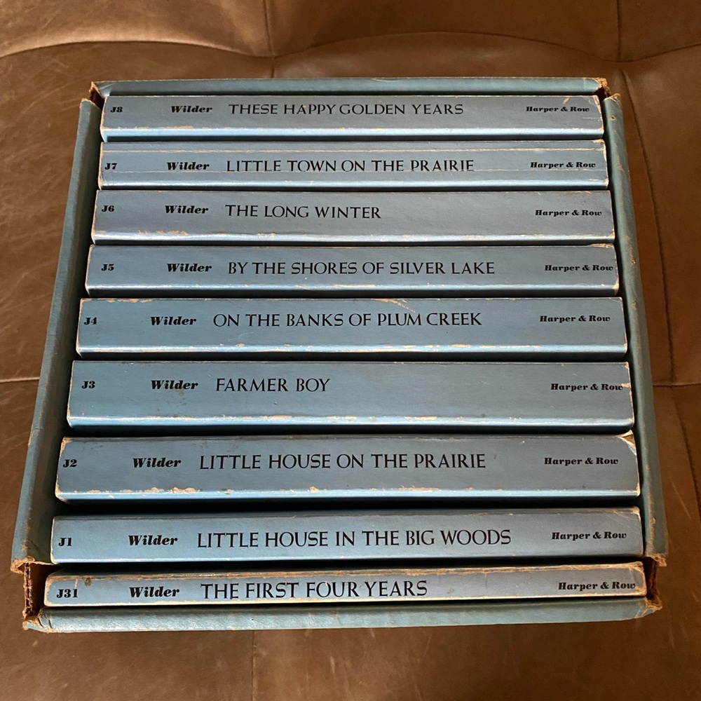 Vintage 1971 Little House Books